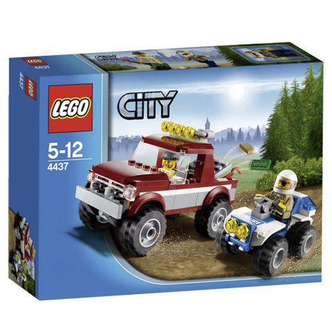 4437 Lego City Politieachtervolging
